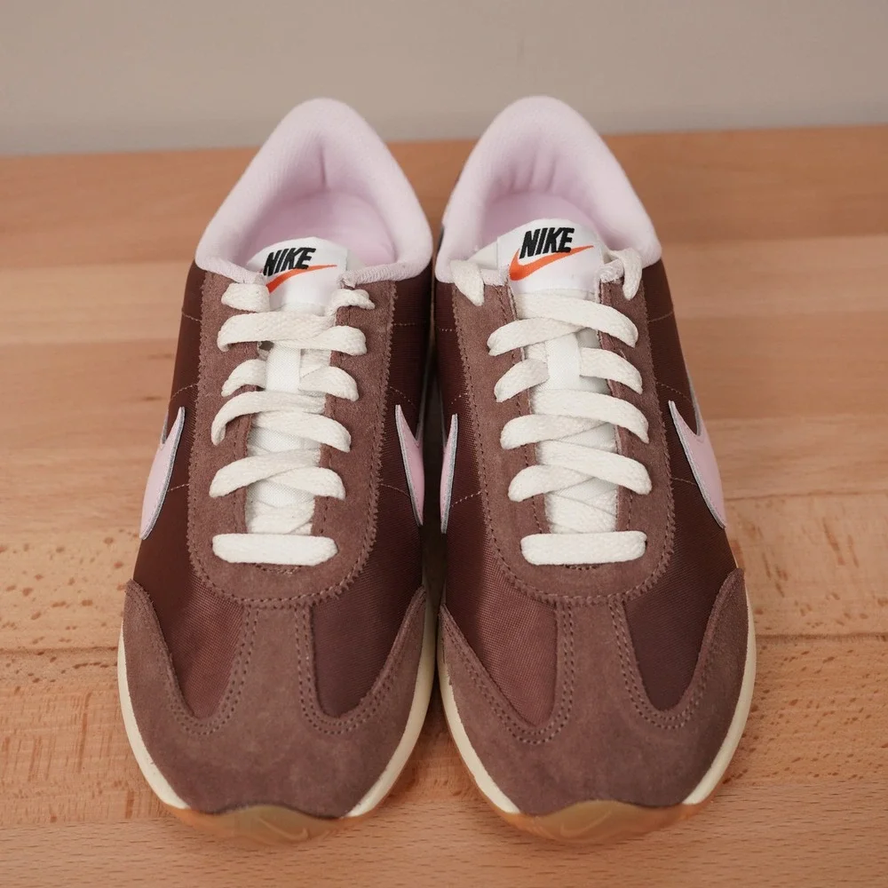 Nike Sneakers Women 8.5 Brown Waffle Debut Retro Lifestyle Shoes‎ DX2943-200